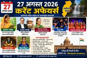 Chhattisgarh Current Affairs 27 August 2026 Hindi