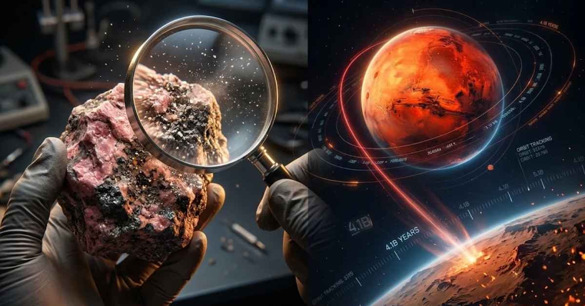 A 4.1-Billion-Year-Old "Rosetta Stone" from Mars Found in the Sahara Desert
